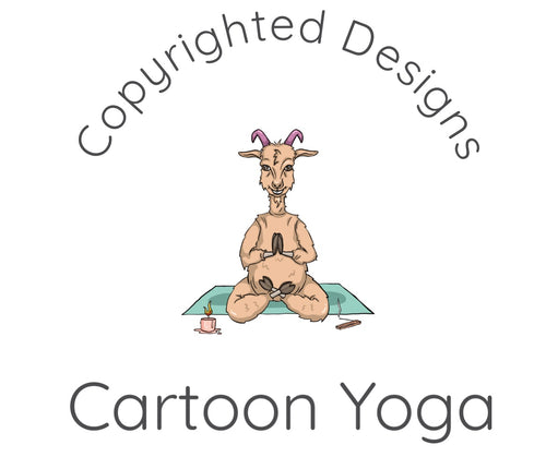 Cartoon Yoga logo