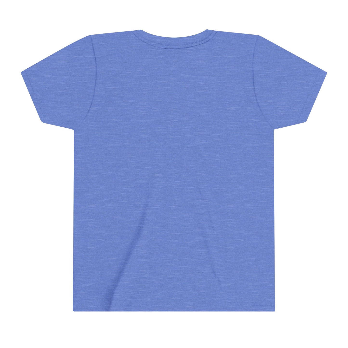 Piggy Yoga-Be Positive-Youth Short Sleeve Tee-Cartoon Yoga