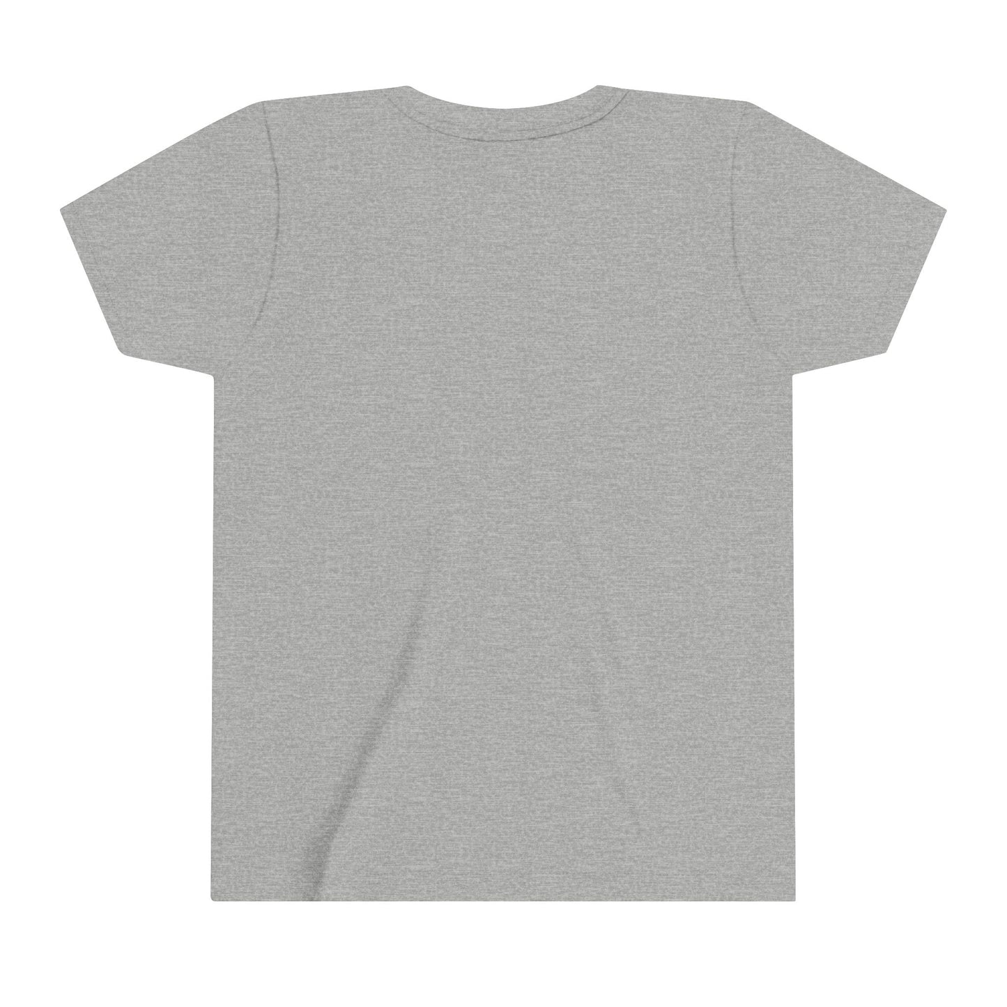 Piggy Yoga-Be Positive-Youth Short Sleeve Tee-Cartoon Yoga